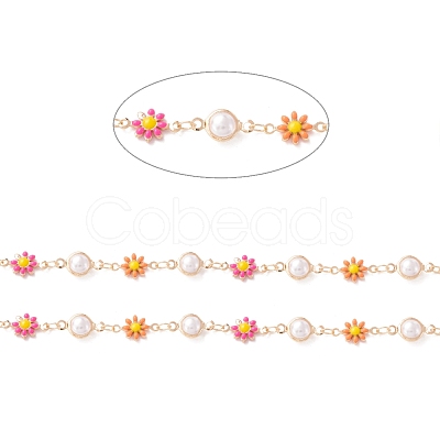 Brass Beaded Chains CHC-K012-04G-1