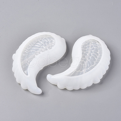 Angel Wing Jewelry Tray Silicone Molds DIY-WH0162-84-1