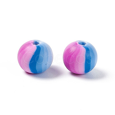 Handmade Polymer Clay Beads CLAY-D005-01F-1