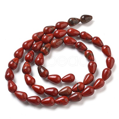 Natural Red Rainbow Jasper Beads Strands G-B106-A33-01-1