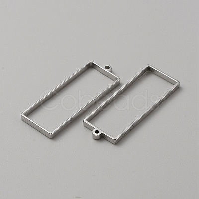 304 Stainless Steel Open Back Bezel Pendants FIND-WH0152-123E-1