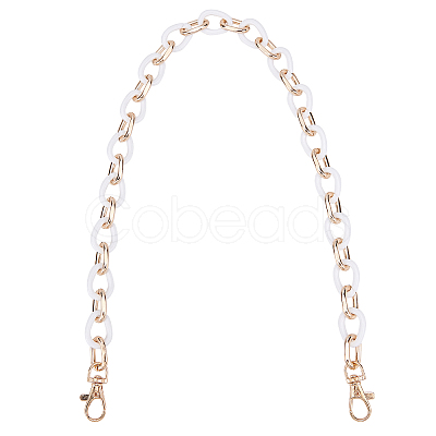 Teardrop Resin Bag Links Straps PURS-WH0001-05B-1