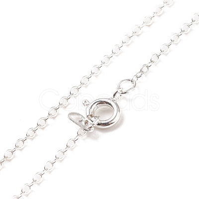 Glass Bullet Pendant Necklace NJEW-JN03879-1