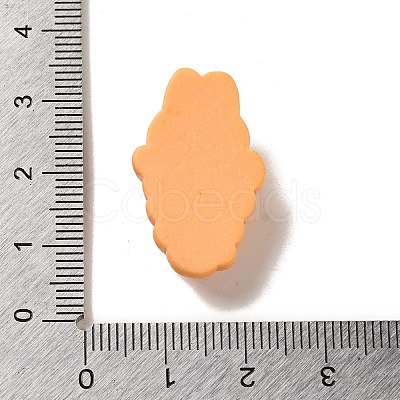 Opaque Resin Imitation Food Decoden Cabochons X-CRES-A058-01F-1