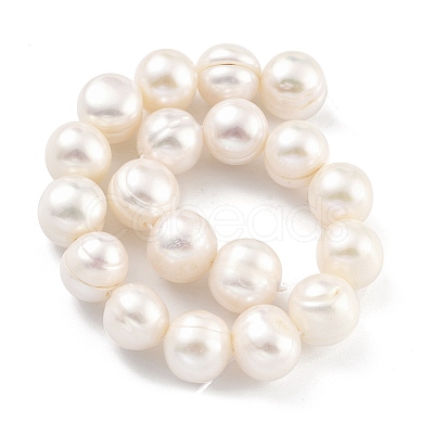 Natural Cultured Freshwater Pearl Beads Strands PEAR-C003-14F-1