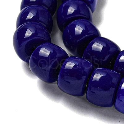 Opaque Glass Beads Strands X-GLAA-NH0002-B01-1