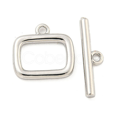 Brass Toggle Clasps KK-A223-19P-1