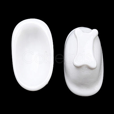 Opaque Resin Bathtub Ornament RESI-A024-02-1