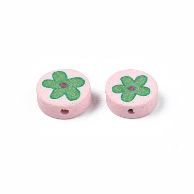 Handmade Polymer Clay Beads CLAY-S092-75A-1