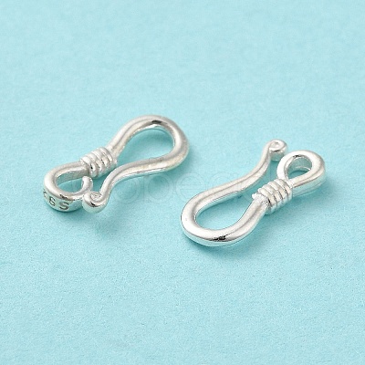 925 Sterling Silver Earring Hooks STER-K174-17B-S-1