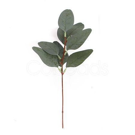 Plastic Artificial Eucalyptus Leaf PW-WGFCE17-06-1