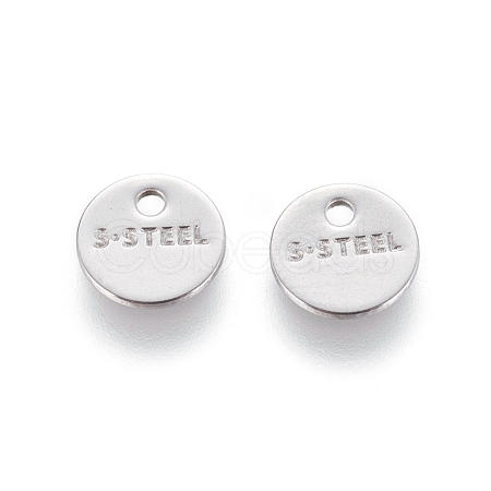 201 Stainless Steel Charms STAS-L232-014P-1