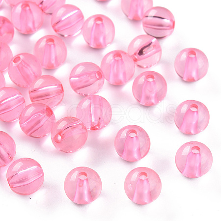 Transparent Acrylic Beads MACR-S370-A10mm-704-1