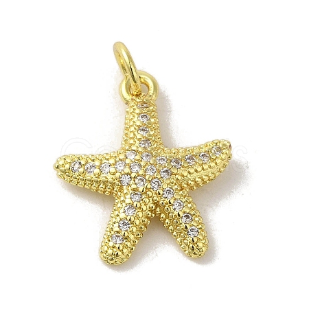 Brass Micro Pave Cubic Zirconia Pendants KK-M283-22A-01-1