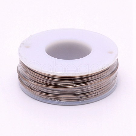 Matte Round Aluminum Wire AW-G001-M-1.2mm-15-1