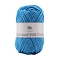 Polyester Yarn for Sweater Hat, for Knitting Crochet Supplies, Dodger Blue, 2mm, about 92.96 Yards(85m)/Skein