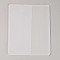 Acrylic Board, Flat Rectangle, Clear, 200x250x4.5mm