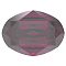 Preciosa&reg MAXIMA Crystal Fancy Stones, Czech Crystal, 435 12 601 Oval, Dura Foiling, Amethyst, 14x10mm