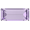 Preciosa&reg MAXIMA Crystal Fancy Stones, Czech Crystal, 435 26 212 Baguette, Dura Foiling, Violet, 7x3mm