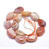 Natural Botswana Agate Beads Strands G-K223-34A-2