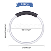 CHGCRAFT 4Pcs Round Ring Shaped Aluminum Bag Handles FIND-CA0003-52-2