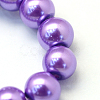 Baking Painted Glass Pearl Bead Strands HY-Q003-3mm-27-3