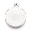 Non-Tarnish 304 Stainless Steel Pendants STAS-H117-19P-2