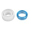 Transparent DIY Ring Silicone Molds DIY-WH0128-09B-1