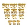 Tube Brass Magnetic Slide Lock Clasps AJEW-SZ0001-08G-1