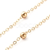 Brass Satellite Chain Necklaces NJEW-JN03559-02-4