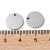 304 Stainless Steel Charms STAS-Q308-09G-P-3
