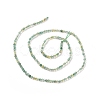 Synthetic Green Yellow Quartz Beads Strands G-C009-A10-3
