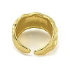 Brass Cuff Rings for Women RJEW-E294-06G-01-3