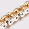 Men's 201 Stainless Steel Bracelets BJEW-H569-17MM-E-2