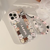 Cat Mirrored Axrylic Mobile Phone Cover PW-WG472D8-03-1