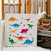 Large Plastic Reusable Drawing Painting Stencils Templates DIY-WH0202-141-4