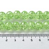 Spray Painted Crackle Glass Beads Strands CCG-Q001-10mm-11-3