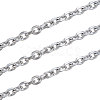 304 Stainless Steel Cable Chains CHS-CJ0001-13-4