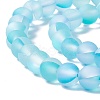 Synthetic Moonstone Beads Strands G-E573-01A-12-3