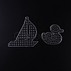 ABC Plastic Pegboards used for 5x5mm DIY Fuse Beads DIY-X0293-99-8