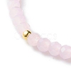 Glass Beads Stretch Bracelets Sets BJEW-JB06575-01-12
