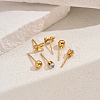 Elegant Stainless Steel Snowflake Stud Earring Sets BX1119-1-5