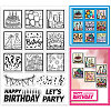 Custom Summer Theme PVC Plastic Clear Stamps DIY-WH0631-0097-1