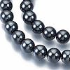 Olycraft Non-magnetic Synthetic Hematite Beads Strands G-OC0001-46-4