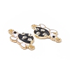 Alloy Connector Charms FIND-C019-04KCG-02-3