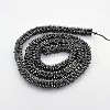 Electroplate Non-magnetic Synthetic Hematite Beads Strands G-J209B-01-2