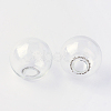 Round Mechanized Blown Glass Globe Ball Bottles X-BLOW-R001-14mm-2