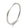 304 Stainless Steel Simple Plain Band Finger Ring for Women Men RJEW-F152-05P-D-1