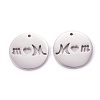 Mother's Day 304 Stainless Steel Pendants STAS-F261-05P-1