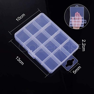 Plastic Bead Storage Containers CON-PH0001-29-1